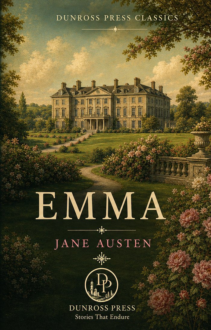 Emma by Jane Austen &mdash; Dunross Press Classics edition cover