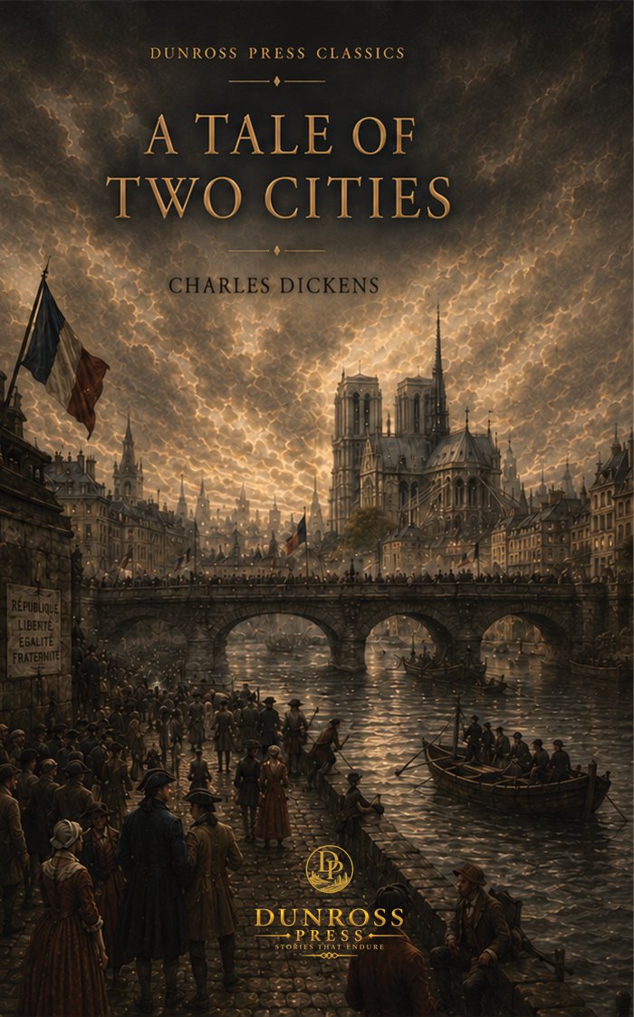 A Tale of Two Cities by Charles Dickens &mdash; Dunross Press Classics edition cover
